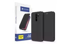 Чехол для моб. телефона MakeFuture Flip Case (Soft-touch PU) Xiaomi Redmi Note 8 Pro Black (MCP-XRN8PBK) - Фото