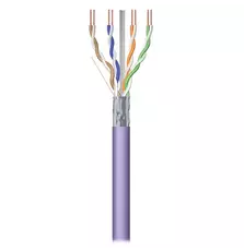 Кабель сетевой Kingda UTP 305м, cat 5e, CU, 4 pairs, 24AWG, LSZH, violet (KDUT8001-LSZH)