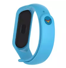 Ремешок для фитнес браслета Armorstandart Superhero Edition for Xiaomi Mi Band 4/3 Captain Marvel Blue (ARM55072)