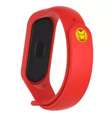 Ремешок для фитнес браслета Armorstandart Superhero Edition for Xiaomi Mi Band 4/3 Iron Man Red (ARM55062)