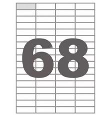 Этикетка самоклеящаяся TAMA 48,5х16,9 (68 на листі) с/кл (100листів) (17798)