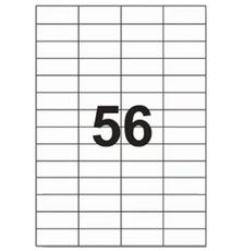 Этикетка самоклеящаяся TAMA 52,2х21,2 (56 на листі) с/кл (100листів) (17799)