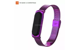 Ремешок для фитнес браслета Armorstandart Milanese Band for Xiaomi Mi Band 4/3 Purple (ARM55039) - Фото
