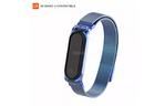 Ремешок для фитнес браслета Armorstandart Milanese Magnetic Band для Xiaomi Mi Band 4/3 Blue (ARM55027)