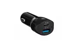 Зарядное устройство 2E Dual USB Car Charger (36W) Type-C PD, USB QC3.0, black (2E-ACR36WPDQC)