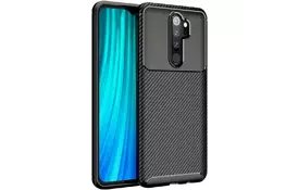 Чехол для моб. телефона BeCover Carbon New Series для Xiaomi Redmi Note 8 Pro Black (704389) - Фото