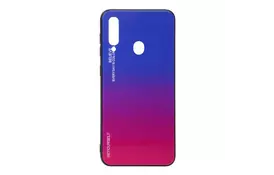 Чехол для моб. телефона BeCover Gradient Glass для Samsung Galaxy A20s 2019 SM-A207 Blue-Red (704429) - Фото