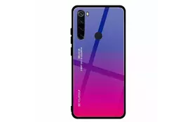 Чехол для моб. телефона BeCover Gradient Glass для Xiaomi Redmi Note 8 Blue-Red (704446) - Фото