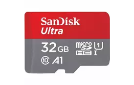 Карта памяти SANDISK 32GB microSDHC class 10 UHS-I U1 A1 (SDSQUAR-032G-GN6MN) - Фото
