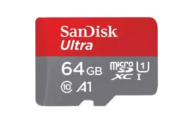 Карта памяти SANDISK 64GB microSDXC class 10 UHS-I (SDSQUAR-064G-GN6MN) - Фото