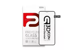 Стекло защитное Armorstandart Icon 3D для Apple iPhone 11 Pro Max Black (ARM55717-GI3D-BK) - Фото