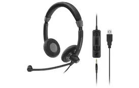 Наушники Sennheiser SC 75 USB MS Black (507086) - Фото