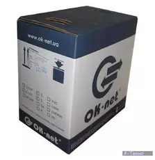 Кабель сетевой OK-Net FTP 305м (КПВЭ-ВП (100) 24AWG)