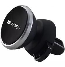 Универсальный автодержатель CANYON Car air vent magnetic phone holder with button (CNE-CCHM4)