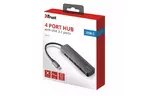 Концентратор Trust Halyx USB-C to 4-Port USB-A 3.2 ALUMINIUM (23328_TRUST)