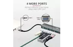 Концентратор Trust Halyx USB-C to 4-Port USB-A 3.2 ALUMINIUM (23328_TRUST)