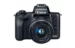 Цифровой фотоаппарат Canon EOS M50 15-45 IS STM + 55-200 IS STM kit black (2680C054)
