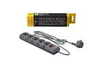 Сетевой фильтр питания LogicPower LP-X5 PREMIUM, 2m, Grey (9586)
