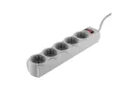 Сетевой фильтр питания LogicPower LP-X5 PREMIUM, 2m, Grey (9586)