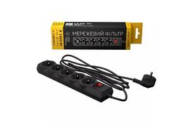 Сетевой фильтр питания LogicPower LP-X5 PREMIUM, 3m black (9584) - Фото