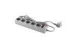 Сетевой фильтр питания LogicPower LP-X5 PREMIUM, 3m, Grey (9587)