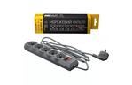 Сетевой фильтр питания LogicPower LP-X5 PREMIUM, 3m, Grey (9587)