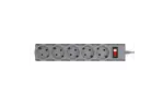 Сетевой фильтр питания LogicPower LP-X5 PREMIUM, 5m, Grey (9588)