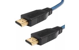 Кабель мультимедийный HDMI to HDMI 0.5m DMP (HDMI104G-0.5M) - Фото