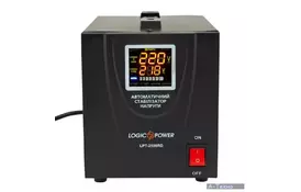 Стабілізатор LogicPower LPT-2500RD Black (4438) - Фото