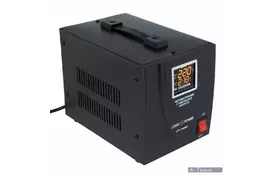 Стабілізатор LogicPower LPT-1500RD Black (4437) - Фото
