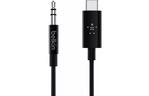 Переходник Lightning - 3.5 mm audio + power RockStar Belkin (F7U079BT03-BLK)