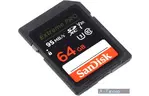 Карта памяти SANDISK 64GB SDXC Class10 UHS-I V30 4K Extreme Pro (SDSDXXG-064G-GN4IN)