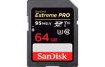 Карта памяти SANDISK 64GB SDXC Class10 UHS-I V30 4K Extreme Pro (SDSDXXG-064G-GN4IN)
