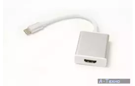 Перехідник Type-C to HDMI F 0.15m PowerPlant (KD00AS1272) - Фото