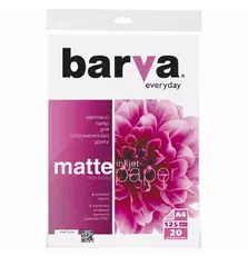 Бумага BARVA A4 Everyday Matte 125г, 20л (IP-AE125-316)