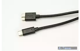 Дата кабель USB 3.0 Type-C to Micro B 1.0m PowerPlant (KD00AS1280) - Фото