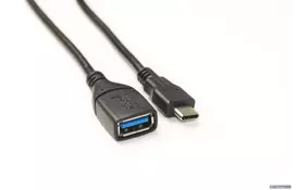 Дата кабель USB 3.0 Type-C to AM 1.5m PowerPlant (KD00AS1276) - Фото