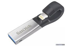 USB флеш накопичувач SANDISK 32GB iXpand USB 3.0/Lightning (SDIX30C-032G-GN6NN) - Фото