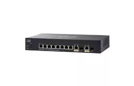 Коммутатор сетевой Cisco SG350-10SFP-K9-EU - Фото