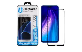 Стекло защитное BeCover Xiaomi Redmi Note 8T Black (704525) - Фото