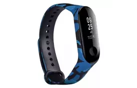Ремешок для фитнес браслета Armorstandart для Xiaomi Mi Band 4/3 Khaki Blue (ARM52071) - Фото