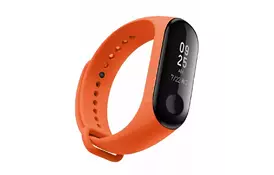 Ремешок для фитнес браслета Armorstandart для Xiaomi Mi Band 4/3 Orange (ARM51831) - Фото