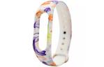 Ремешок для фитнес браслета Armorstandart для Xiaomi Mi Band 4/3 Violet Flower (ARM52068)