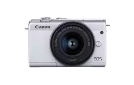 Цифровой фотоаппарат Canon EOS M200 + 15-45 IS STM White (3700C032) - Фото
