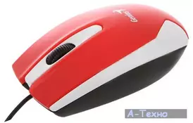 Мишка Genius DX-100X USB Red (31010229101) - Фото