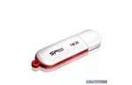 USB флеш накопитель Silicon Power 16GB LuxMini 320 White USB 2.0 (SP016GBUF2320N1W)