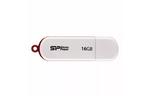 USB флеш накопитель Silicon Power 16GB LuxMini 320 White USB 2.0 (SP016GBUF2320N1W)