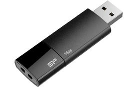 USB флеш накопитель Silicon Power 16GB Ultima U05 Black USB 2.0 (SP016GBUF2U05N1K) - Фото