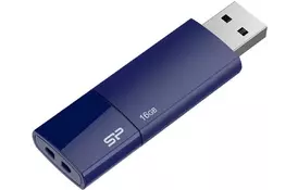 USB флеш накопитель Silicon Power 16GB Ultima U05 Blue USB 2.0 (SP016GBUF2U05N1D) - Фото