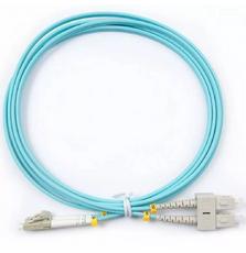 Оптический патчкорд CMS SC/UPC-LC/UPC MM (G50-OM3) Duplex, 2m (UPC-2SCLC(МM)D(ON))